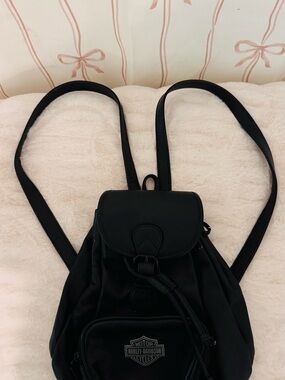 Harley-Davidson Black Women's Mini Backpack